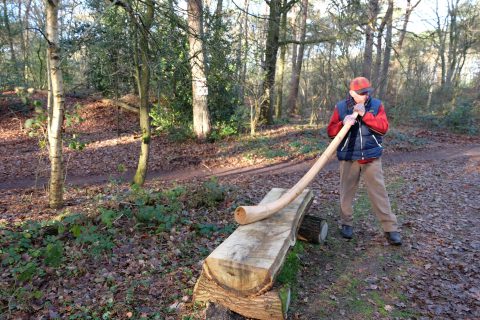 kerstwandeling, midwinterhoorn